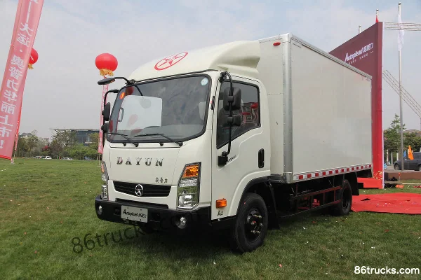 Dayun Aopuli 130hp 4X2(6 wheels) 3.85m half-cab van light truck Exterior (2) | 86Trucks