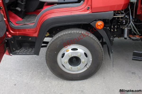 Karry Green Card C 110 hp 4X2(6 wheels) 3.9m Semi-Cab Chassis Cargo Truck (2) | 86Trucks