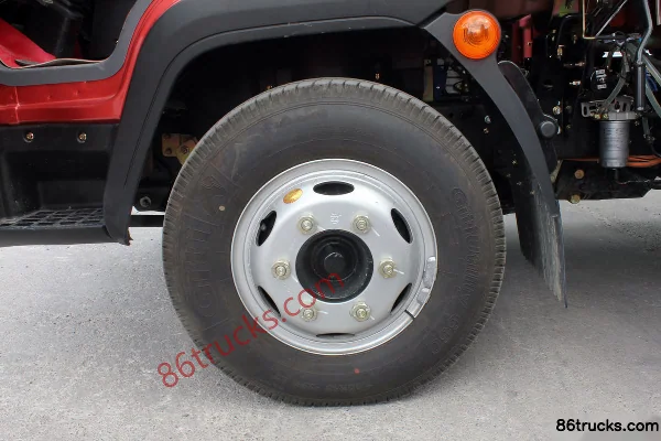 Karry Green Card C 110 hp 4X2(6 wheels) 3.9m Semi-Cab Chassis Cargo Truck (1) | 86Trucks