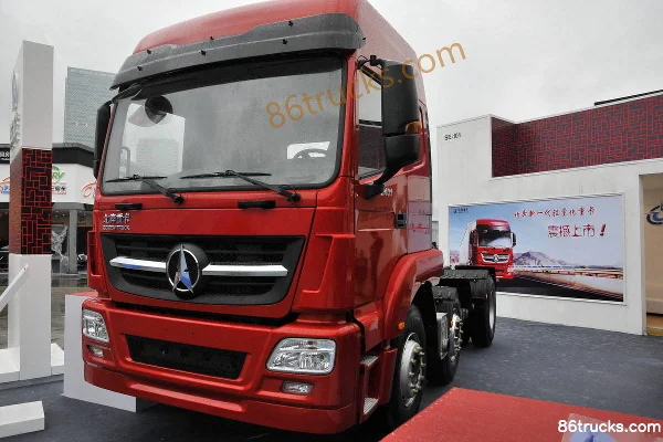 Beiben V3 Heavy Truck 340hp 6X2(8 wheels) LNG Tractor Truck Exterior (3) | 86Trucks