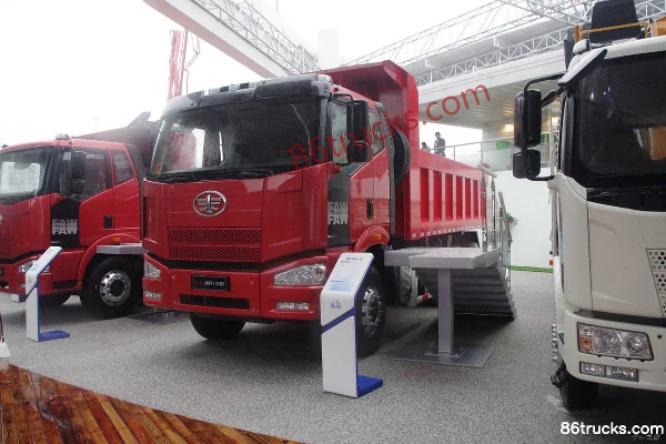 FAW Jiefang J6P Heavy Truck 2013 Model 350hp 6X4(10 wheels) 5.6m Dump Truck Exterior (3) | 86Trucks