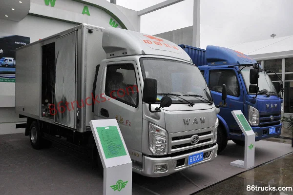 Feidi D3 Series 129 hp 4X2(6 wheels) 5.065m Single Row Van Cargo Truck Exterior (2) | 86Trucks