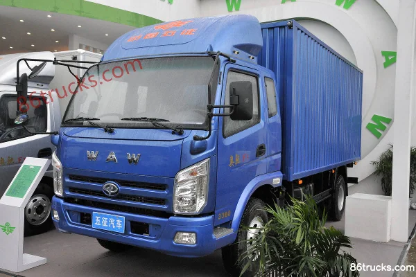 Feidi D3 série 154 ch 4X2(6 roues) camion léger fourgon cabine demi-avancée 4,8 m Extérieur (3) | 86Trucks