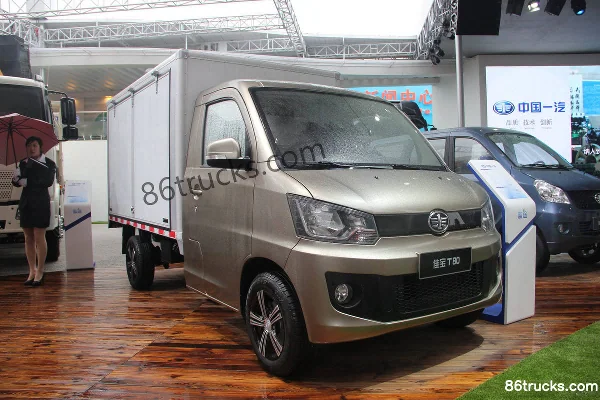 FAW Jilin Jiabao T80 1.3L 76hp 4X2(6 wheels) gasoline single-row van micro truck Exterior (3) | 86Trucks
