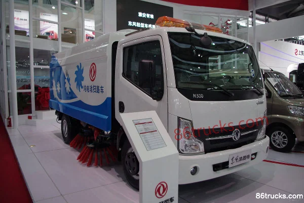 Dongfeng Kaipute 63 ch 4X2(6 roues) camion balayeuse électrique pur Extérieur (3) | 86Trucks