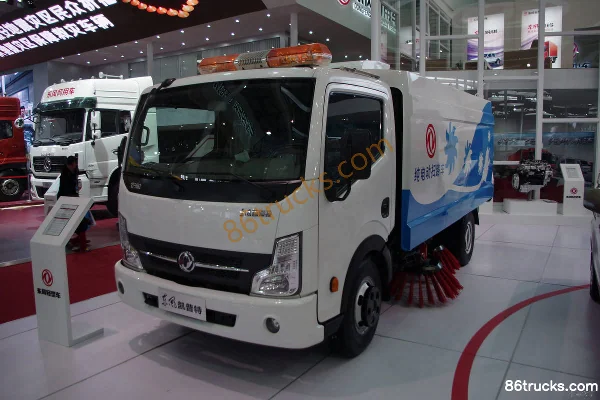 Dongfeng Kaipute 63 ch 4X2(6 roues) camion balayeuse électrique pur Extérieur (2) | 86Trucks