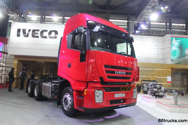Hongyan Genlyon 682 camion lourd 340 ch 6X4(10 roues) tracteur routier (version export IVECO) Extérieur (3) | 86Trucks