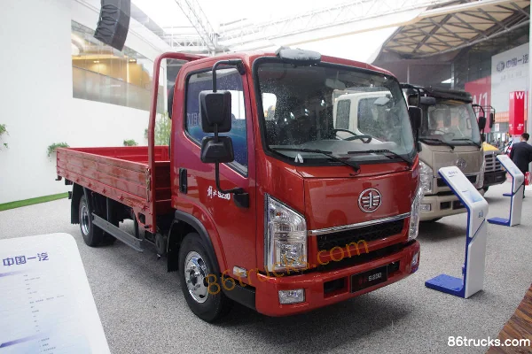 FAW Hongta FAW Jiefang Gongshi 180 ch 4X2(6 roues) camion léger à plateau ridelles simple cabine 4,15 m (China VI) (rapport de pont 4,33) Ex