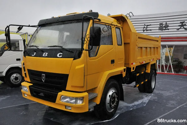 Jinbei Hedongli 140hp 4X2(6 wheels) 3.91m dump truck Exterior (3) | 86Trucks