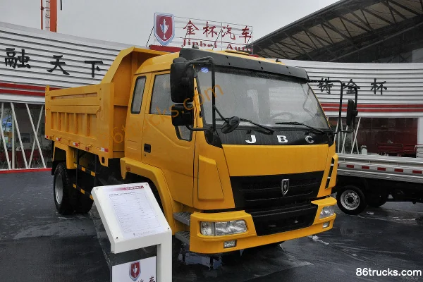 Jinbei Hedongli 140hp 4X2(6 wheels) 3.91m dump truck Exterior (2) | 86Trucks