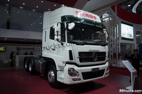 Dongfeng Commercial Vehicle Tianlong Heavy Truck 400hp 6X4(10 wheels) tractor truck Exterior (2) | 86Trucks