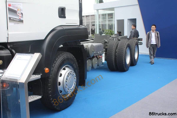 Sinotruk Sitrak C7H 360 hp 6X4(10 wheels) 5.6m dump truck Chassis (2) | 86Trucks