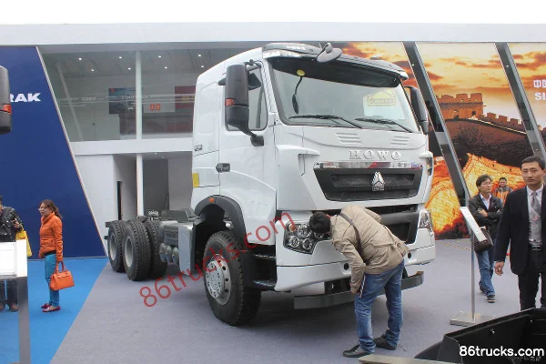 Sinotruk HOWO T7H camion benne 440 ch 6X4(10 roues) 6,3 m Extérieur (2) | 86Trucks