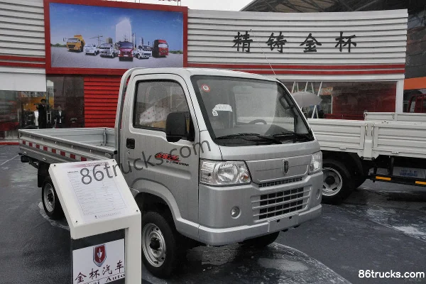 Jinbei Star 1.3L 70 hp 4X2(6 wheels) Gasoline 3m Single Row Flatbed Mini Truck Exterior (2) | 86Trucks