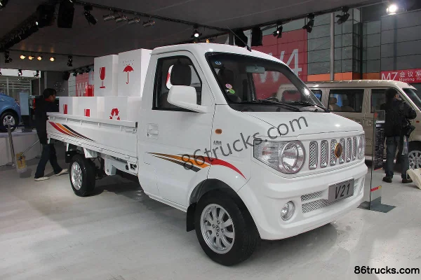 2013 Dongfeng V21 série Luxe 1.3L 82ch 4X2(6 roues) mini camion Extérieur (2) | 86Trucks