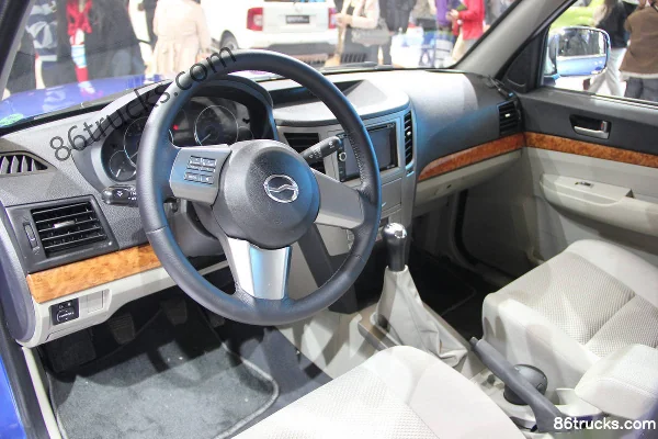 2013 ZX Auto Wil Tiger TUV 2.8L Diesel Double Cab Pickup Chassis (1) | 86Trucks