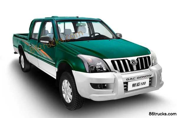 GAC Gonow Caiyun 100 Series Standard 2.2L Diesel Double Cab Pickup Exterior (3) | 86Trucks