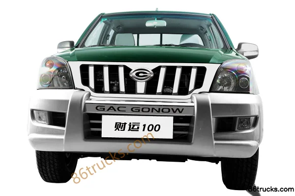 GAC Gonow Caiyun 100 Series Standard 2.2L Diesel Double Cab Pickup Exterior (2) | 86Trucks