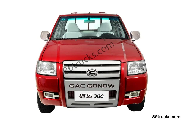GAC Gonow Caiyun 300 Series Long Wheelbase 2.2L Gasoline Pickup Truck Exterior (3) | 86Trucks
