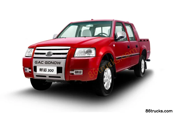 GAC Gonow Caiyun 300 Series Long Wheelbase 2.2L Gasoline Pickup Truck Exterior
