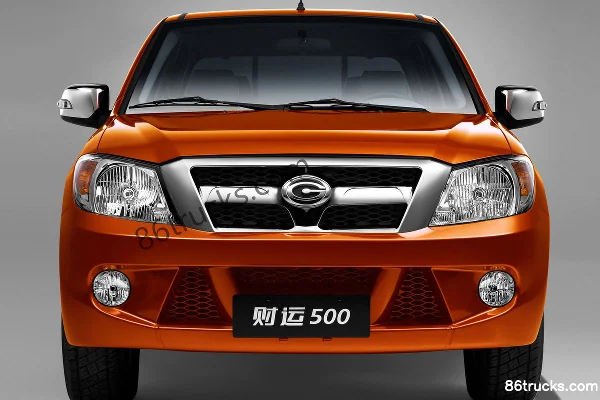 GAC Gonow Caiyun 500 Series Standard 2.8L Diesel Pickup Truck Cab (3) | 86Trucks
