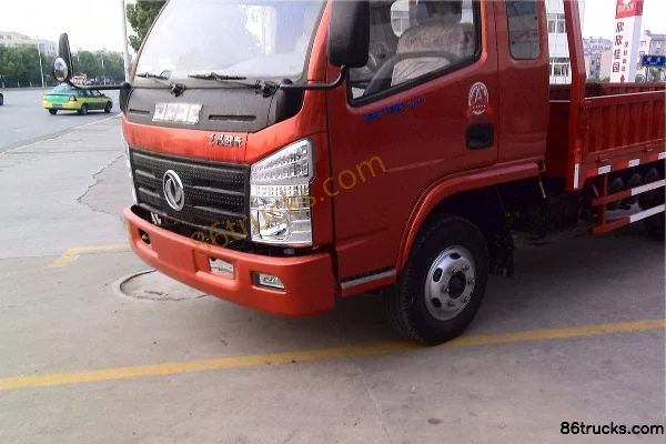 Dongfeng Jinkai 95 hp 4X2(6 wheels) 3.9m single-row flatbed light truck Exterior (3) | 86Trucks