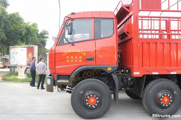 Dongfeng Longteng camion porteur 230 ch 6X2(8 roues) 9,6 m LNG à ridelles Carrosserie (1) | 86Trucks