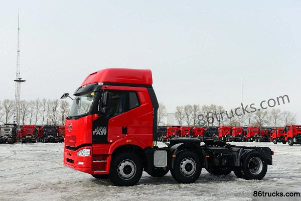 FAW Jiefang J6P 2013 350 ch 6X2(8 roues) tracteur routier Extérieur (2) | 86Trucks