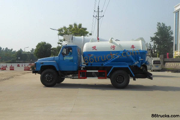 Dongfeng série 140 140 ch 4X2(6 roues) camion citerne d'aspiration (marque Hongyu) Extérieur (3) | 86Trucks