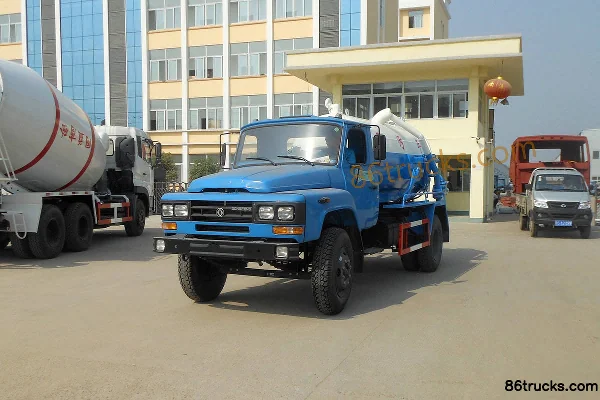 Dongfeng série 140 140 ch 4X2(6 roues) camion citerne d'aspiration (marque Hongyu) Extérieur (2) | 86Trucks