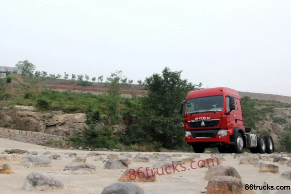 Sinotruk HOWO T5G heavy truck 340hp 6X4(10 wheels) tractor truck (ZZ4257N324GC1/N2V7) Exterior (2) | 86Trucks