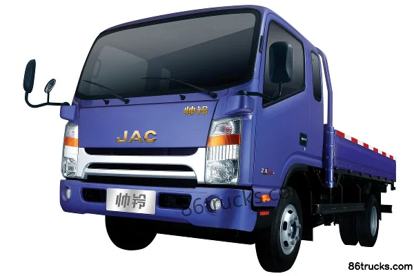 JAC Shuailing H340 120 ch 4X2(6 roues) 4,18 m camion porteur à ridelles cabine demi-avancée (carrosserie large) (version standard) Extérieur