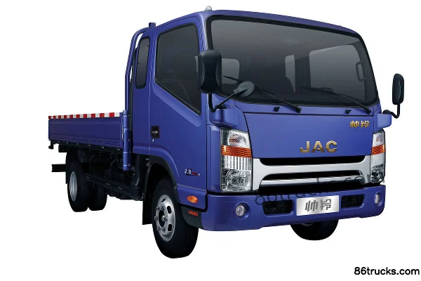 JAC Shuailing H340 120 ch 4X2(6 roues) 4,18 m camion porteur à ridelles cabine demi-avancée (carrosserie large) (version standard) Extérieur