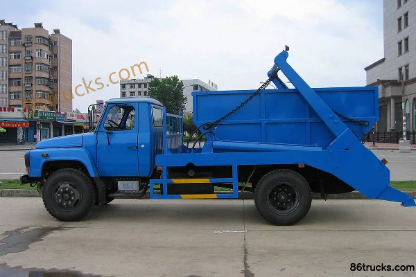 Dongfeng 140 Series 140hp 4X2(6 wheels) Garbage Truck (Hongyu Brand) Exterior (3) | 86Trucks