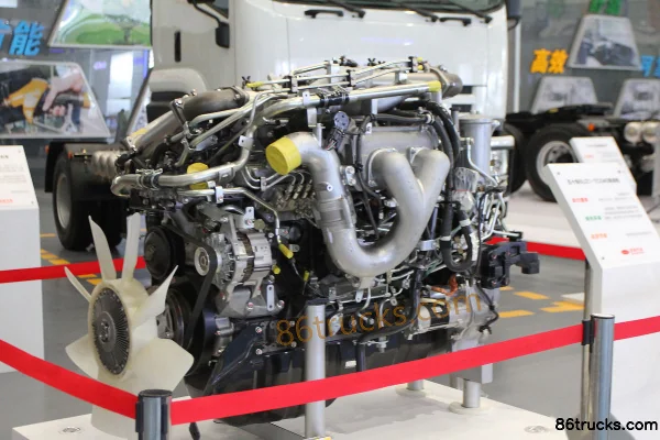 Qingling Isuzu 6UZ1-TCG40 350 ch 10 L China IV moteur diesel Extérieur (2) | 86Trucks