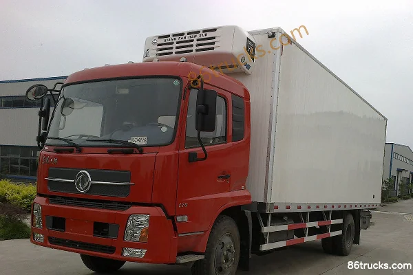 Dongfeng Tianjin 180 hp 4X2(6 wheels) Refrigerated Truck (Xiangfan Xinzhongchang - Zhongchang Brand) Exterior (2) | 86Trucks