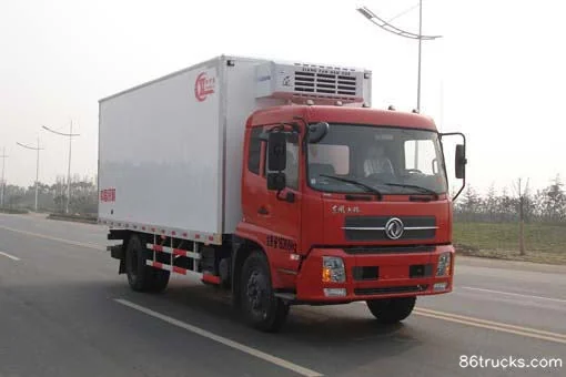 Dongfeng Tianjin 180 hp 4X2(6 wheels) Refrigerated Truck (Xiangfan Xinzhongchang - Zhongchang Brand) Exterior