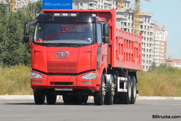 FAW Jiefang J6M camion lourd 280 ch 8X4(12 roues) camion benne 7,2 m (version légère) Extérieur (2) | 86Trucks