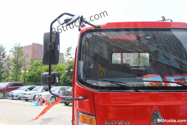 Sinotruk HOWO Tongshuai 141 ch 4X2(6 roues) 4,2 m porteur à ridelles cabine simple Extérieur (3) | 86Trucks