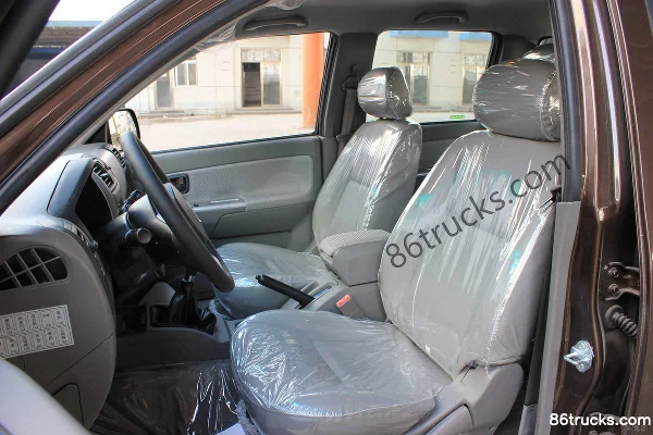 Hengtian Tuteng T2 2013 Édition Affaires 2.8L Diesel Double Cabine Pick-up Châssis (2) | 86Trucks