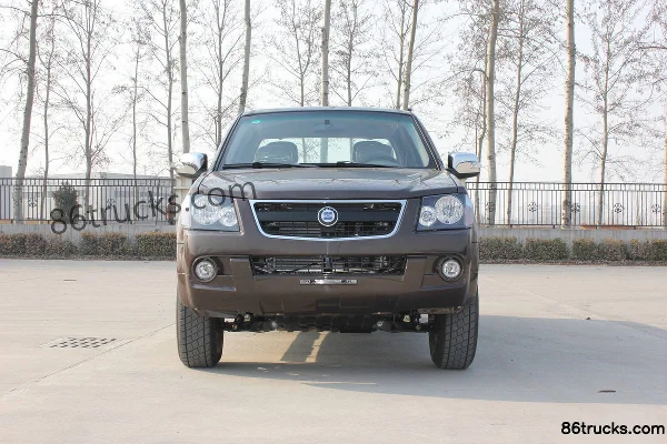 Hengtian Tuteng T2 2013 Édition Affaires 2.8L Diesel Double Cabine Pick-up (3) | 86Trucks