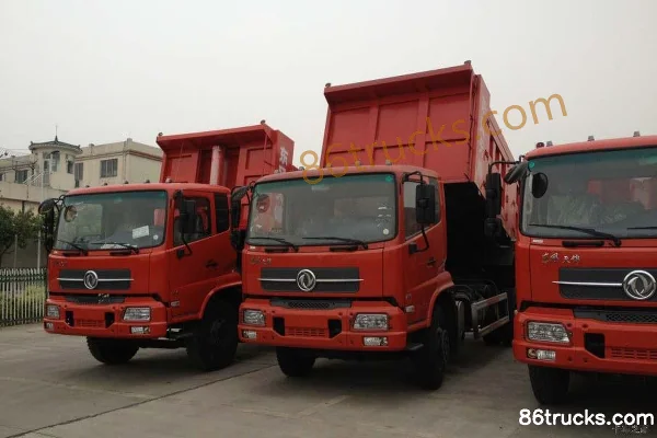 Dongfeng Commercial Vehicle Tianjin Camion moyen 180 ch 4X2(6 roues) Camion benne 4,75 m Extérieur (2) | 86Trucks