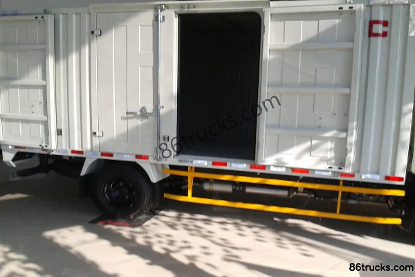 JMC Classic Shunda 109 ch 4X2(6 roues) fourgon 4,21 m simple cabine Châssis (2) | 86Trucks