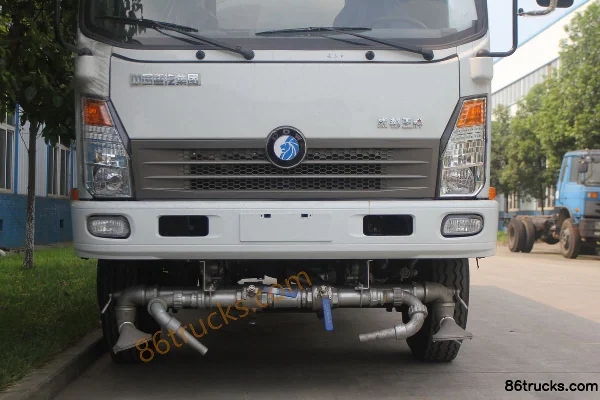 Sinotruk Wangpai 7 Series 136 hp 4X2(6 wheels) Electric Water Sprinkler Truck Exterior (3) | 86Trucks