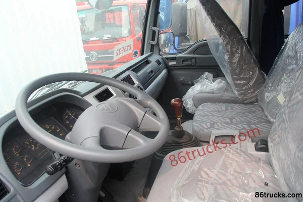 Foton Aumark 5 Series Medium Truck 170 hp 4X2(6 wheels) 7.75m Van Cargo Truck Cab (2) | 86Trucks