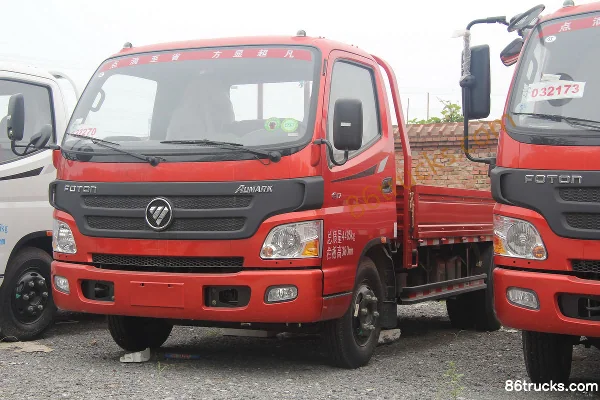 Foton Aumark 1 Series 131 hp 4X2(6 wheels) 3.8m crew cab flatbed light truck Exterior (2) | 86Trucks