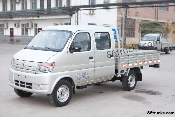 Ankai Shenqi 1.3L 99hp 4X2(6 wheels) Gasoline/CNG 2.3m Double Row Mini Truck Exterior (2) | 86Trucks