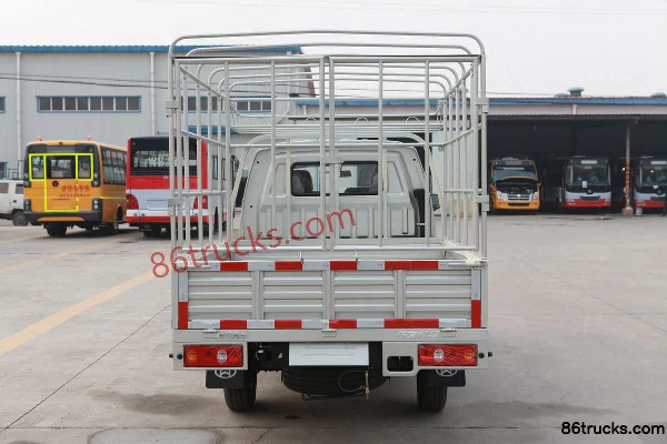 Ankai Shenqi 1.3L 99hp 4X2(6 wheels) Gasoline 2.3m Double Row Fence Mini Truck Body (2) | 86Trucks