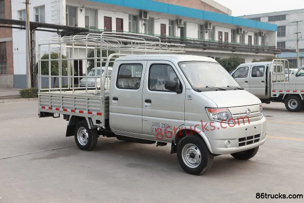 Ankai Shenqi 1.3L 99hp 4X2(6 wheels) Gasoline 2.3m Double Row Fence Mini Truck Exterior (2) | 86Trucks