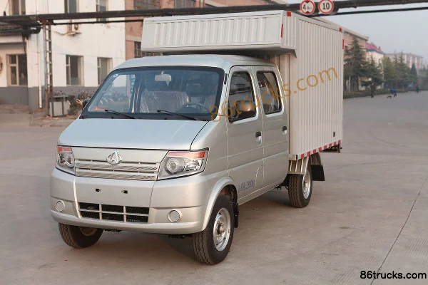 Ankai Shenqi 1.3L 99 ch 4X2(6 roues) essence 2,3 m fourgon micro-camion double cabine Extérieur (3) | 86Trucks